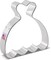 Ann Clark Wedding Dress Ball Princess Gown Cookie Cutter 4 x 3.75 x 1 inches